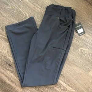 Cherokee Iflex Pewter Gray Scrub Pants NWT